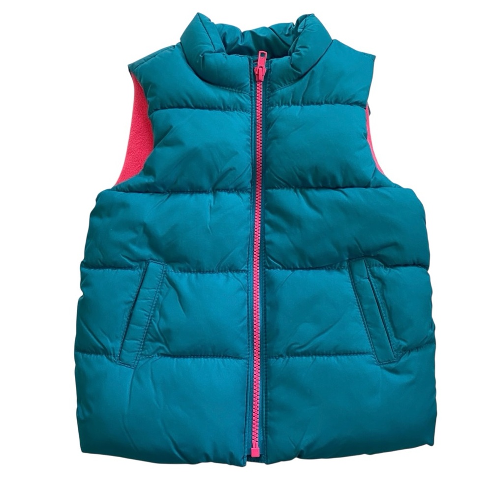 NWOT Old Navy Frost Free Puffer Jacket Vest Toddler Girls Size 5T